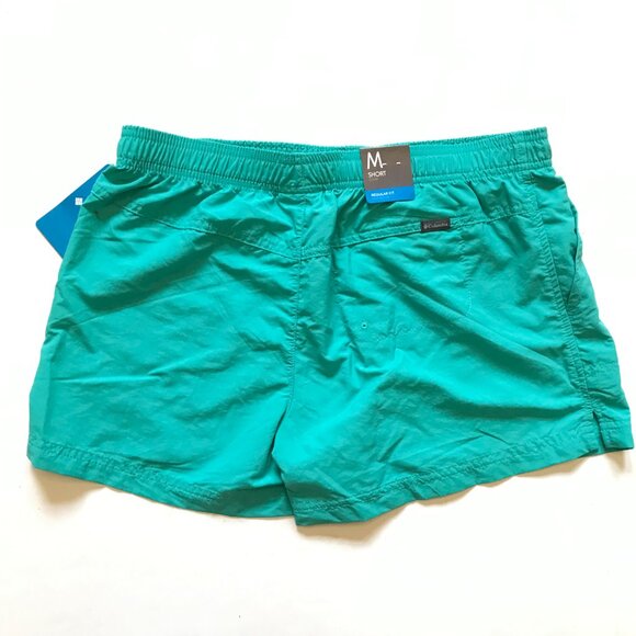 NWT Columbia Sandy River Regular Fit Shorts Womens Medium Teal Turquoise 3" NEW - Picture 12 of 14